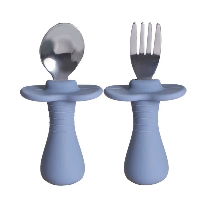 Baby Candy Colour Tableware Set Utensil 316 Stainless
