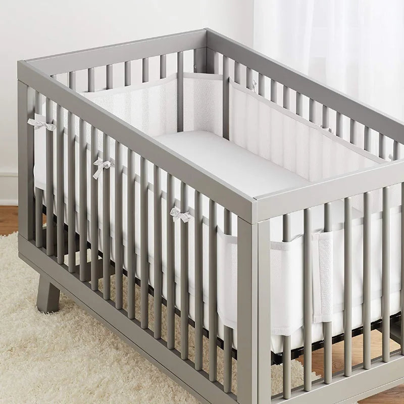 Baby Crib Fence 3D Breathable Anti-collision Bedding Kit
