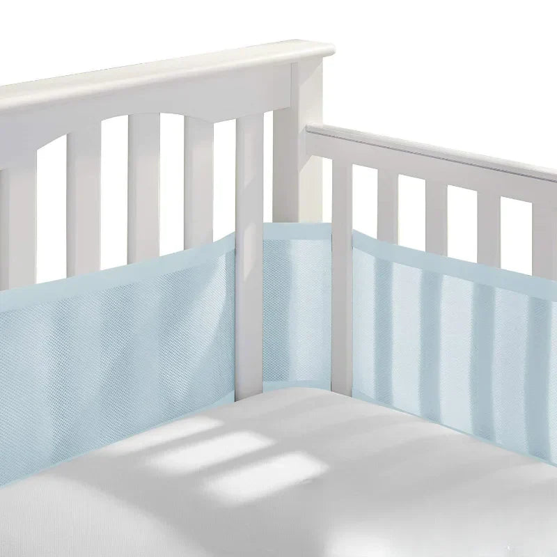 Baby Crib Fence 3D Breathable Anti-collision Bedding Kit