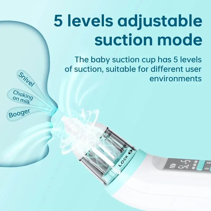 Baby Electric Nasal Absorber Nose 5 Levels Adjustable