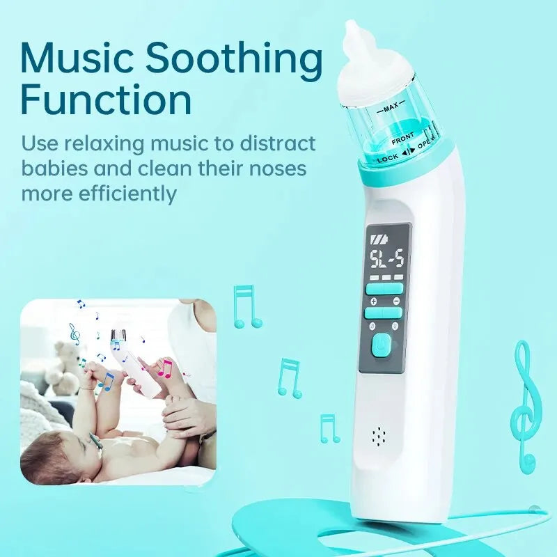 Baby Electric Nasal Absorber Nose 5 Levels Adjustable