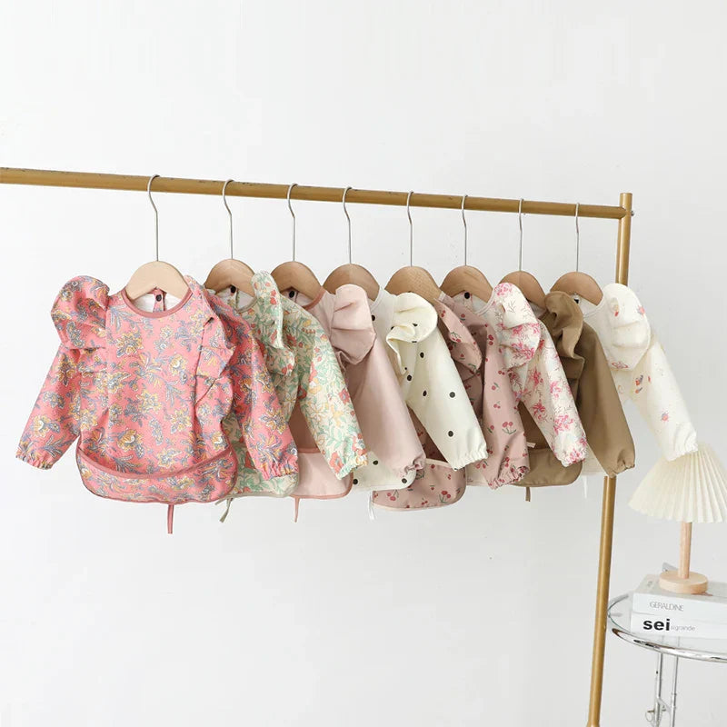 Baby Feeding Bibs With Pocket For Newborn Angel
