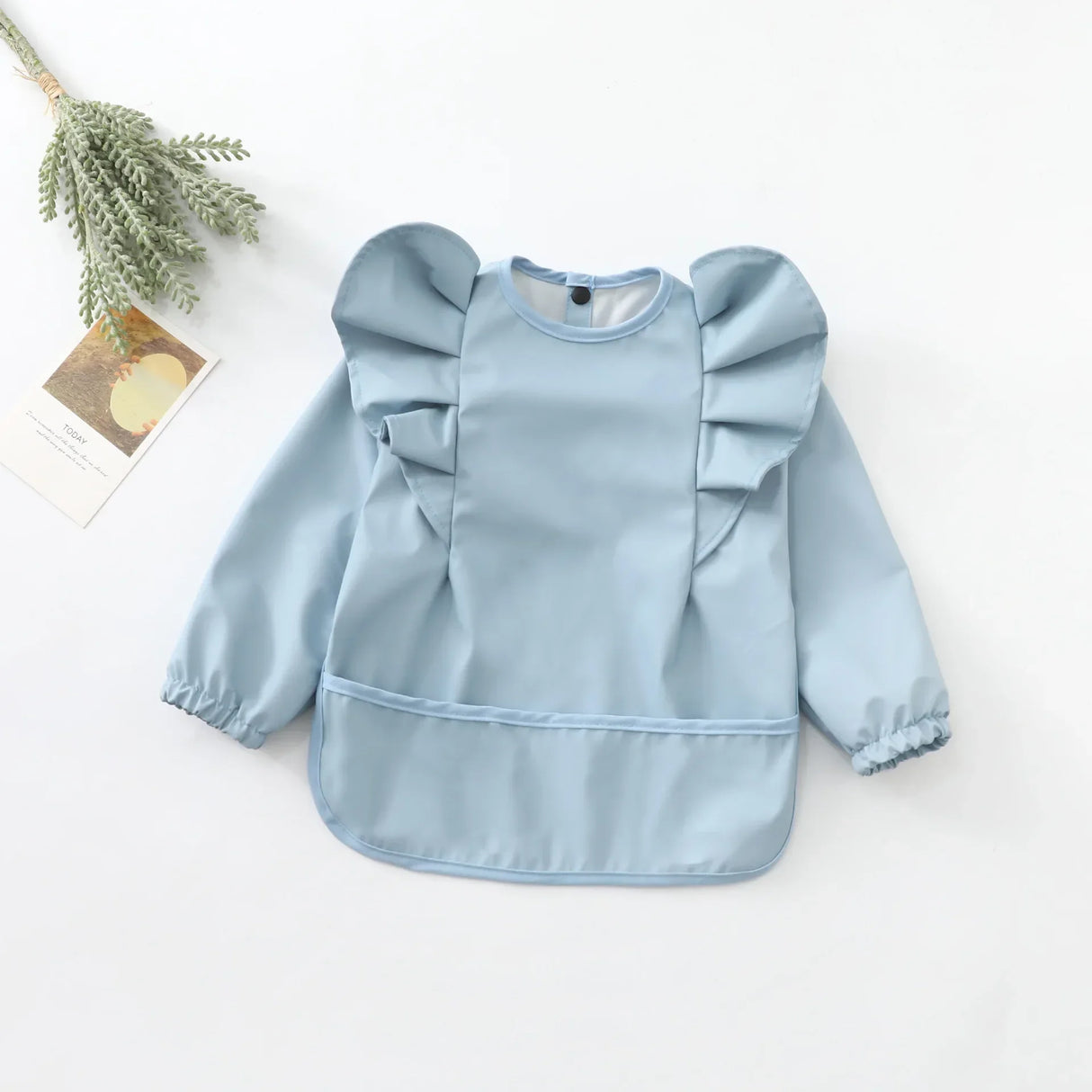 Baby Feeding Bibs With Pocket For Newborn Angel