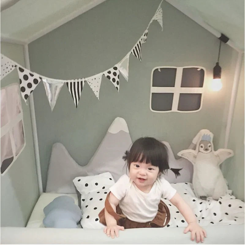 Baby Fence Children's Pure Cotton Anti-collision Decoration Bed