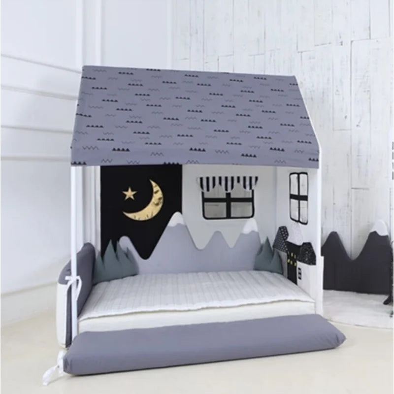 Baby Fence Children's Pure Cotton Anti-collision Decoration Bed