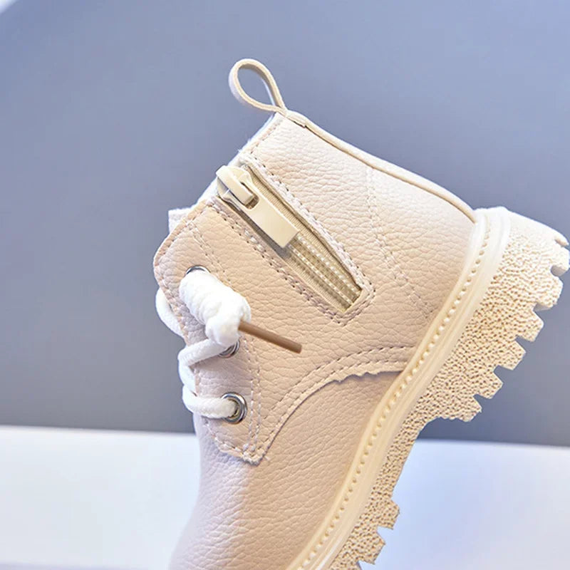 Baby Kids Short Boots Boys Shoes Autumn Winter