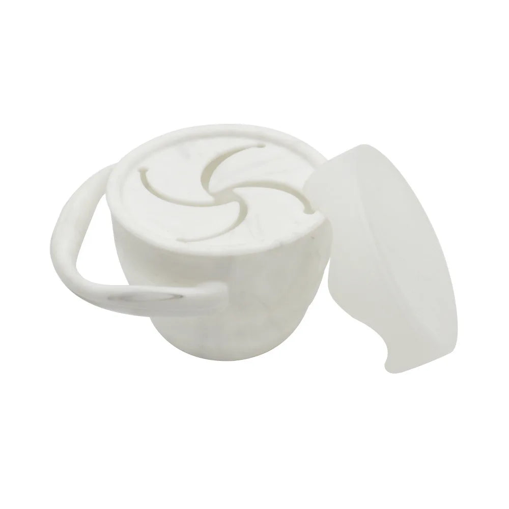 Baby Kids Silicone Snack Cup Food Storage Box