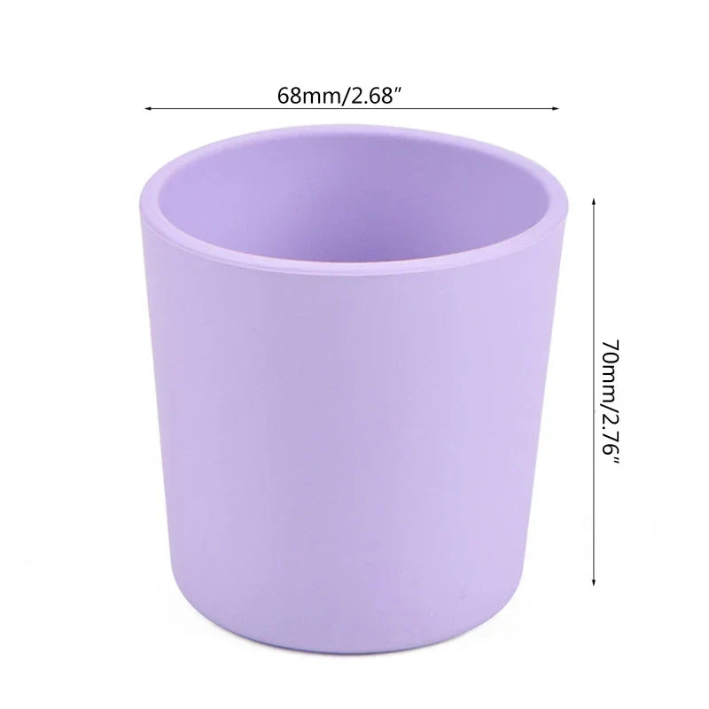 Baby Learning Drinking Cup Heat-Resistant Silicone Cup Water