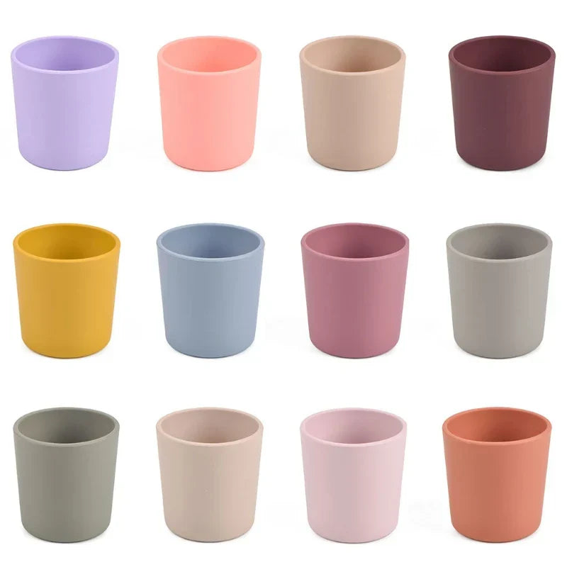 Baby Learning Drinking Cup Heat-Resistant Silicone Cup Water
