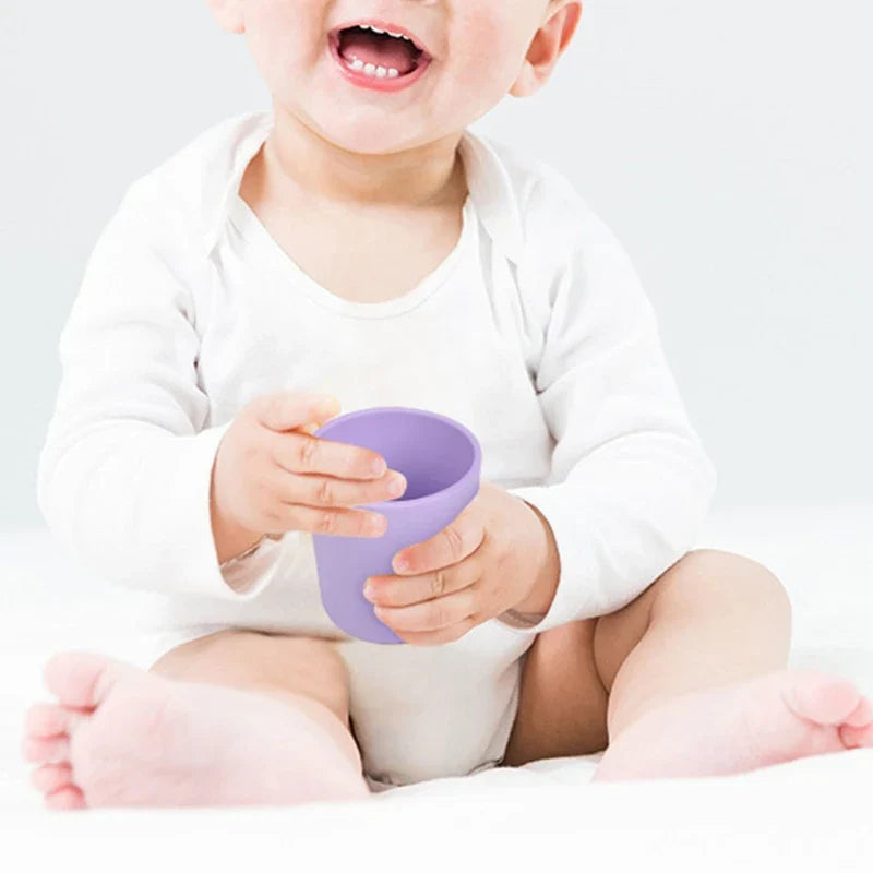 Baby Learning Drinking Cup Heat-Resistant Silicone Cup Water