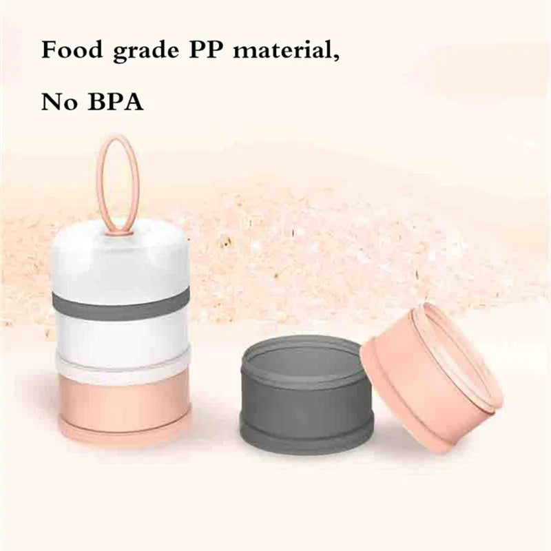 Baby Milk Powder Dispenser, Non-Spill Smart Stackable Baby