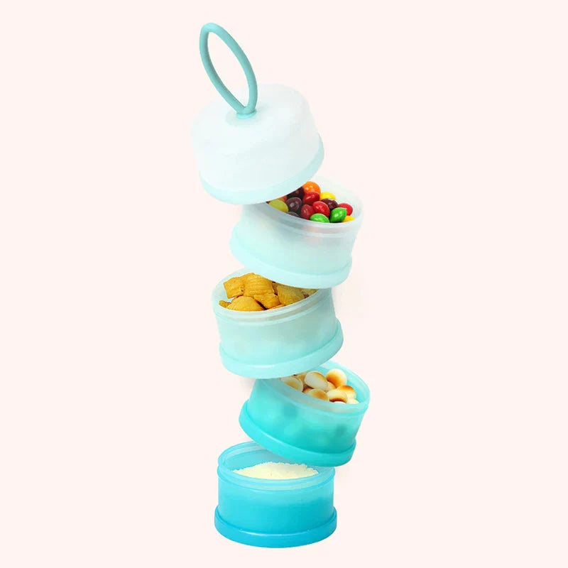 Baby Milk Powder Dispenser, Non-Spill Smart Stackable Baby