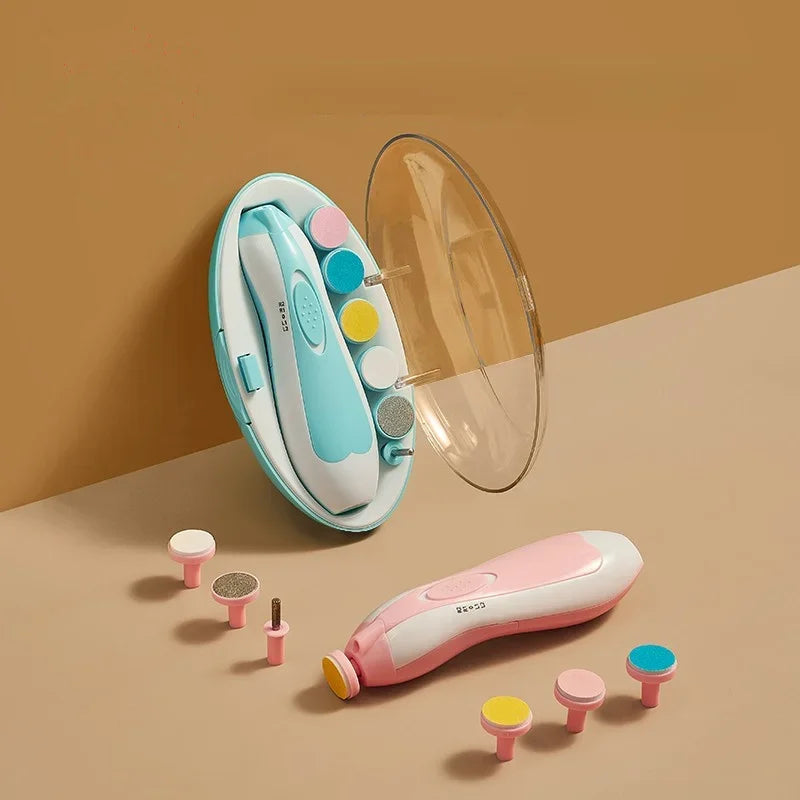 Baby Nail File Electric Nail Trimmer Manicure Set