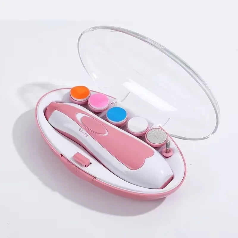 Baby Nail File Electric Nail Trimmer Manicure Set