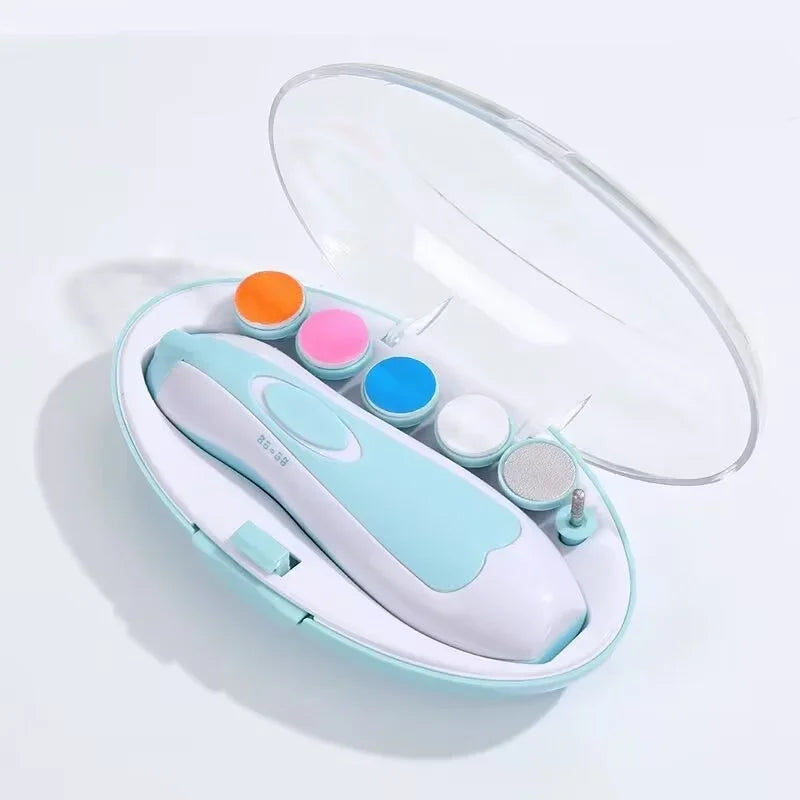 Baby Nail File Electric Nail Trimmer Manicure Set