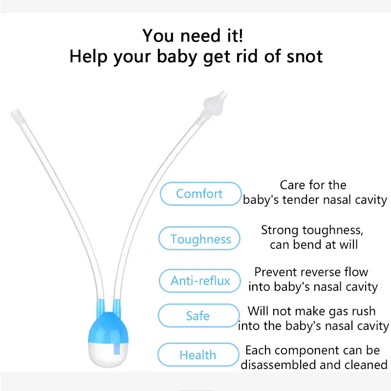 Baby Nose Cleaner Nose Sucker Tool Baby Nasal
