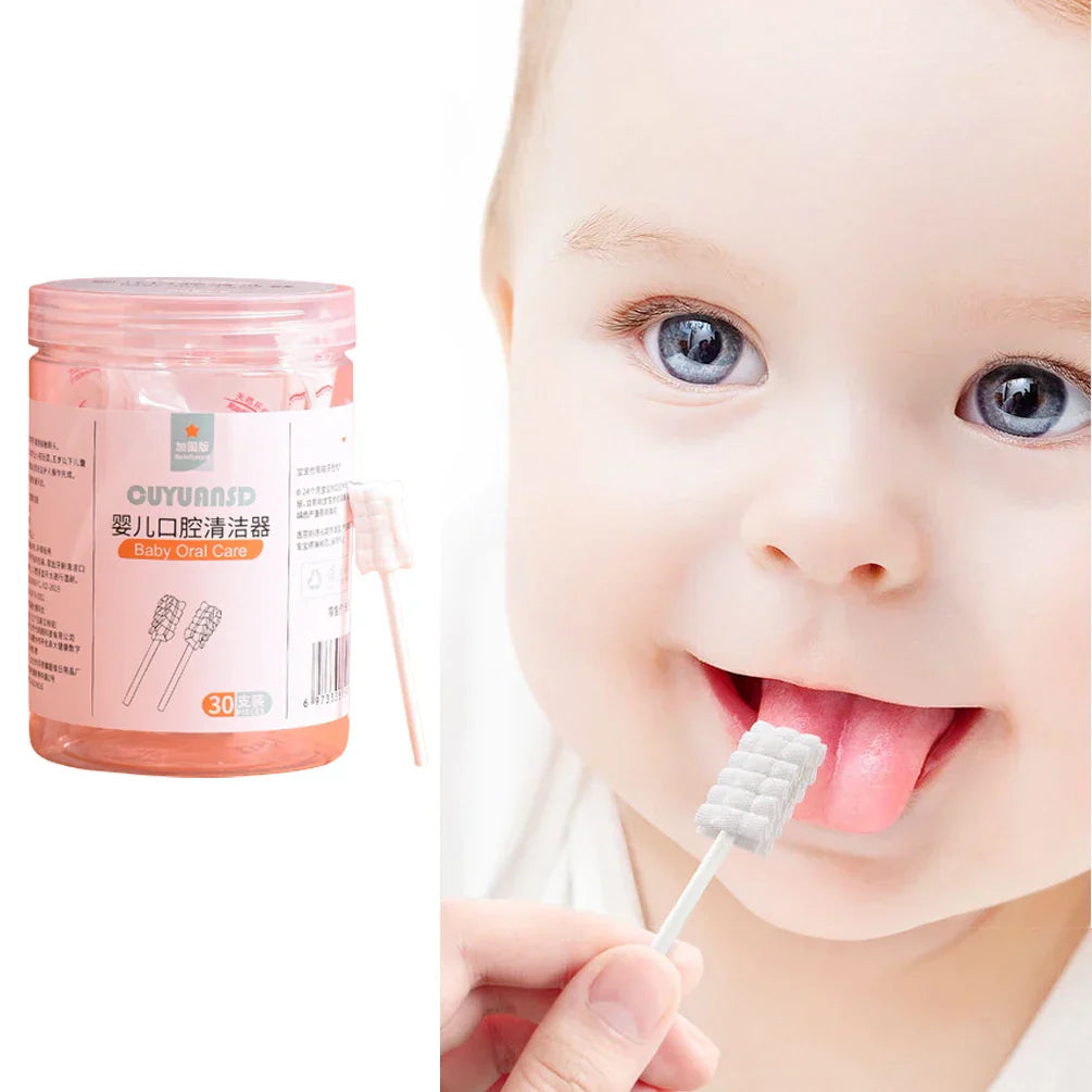 Baby Oral Disposable Cleaner Newborn Milk Teeth Gauze