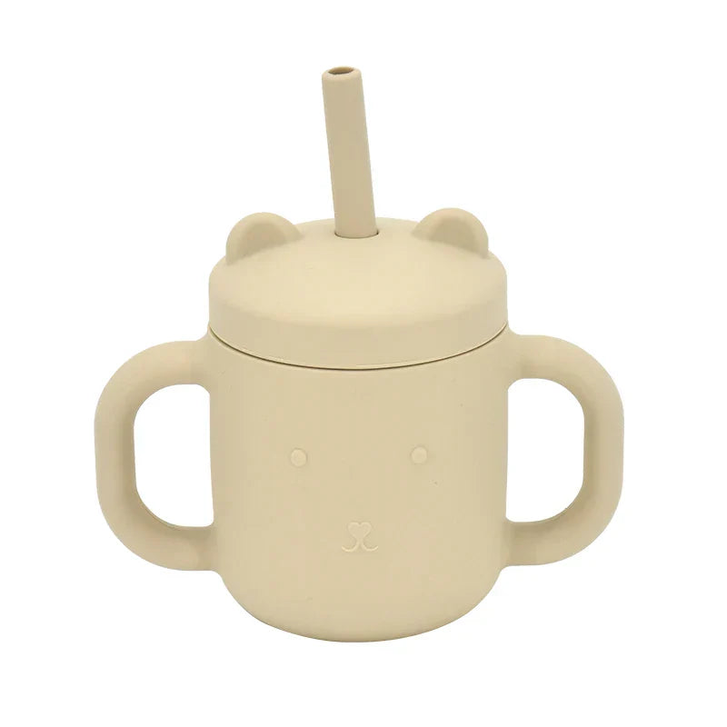 Baby Silicone Sippy Cups BPA-Free Portable Storage Snack