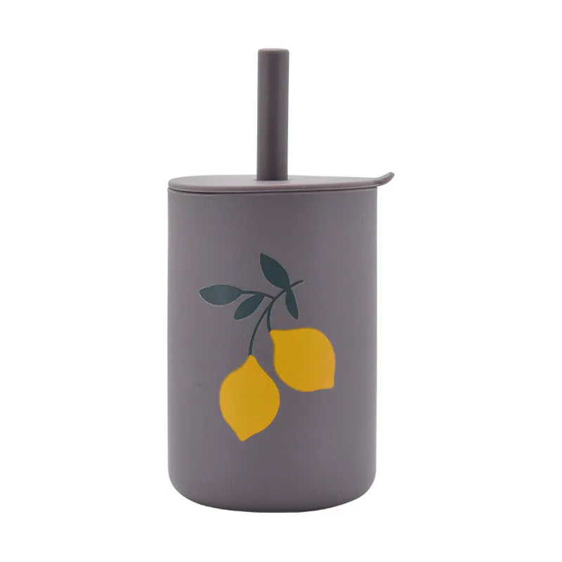 Baby Silicone Sippy Cups BPA-Free Portable Storage Snack