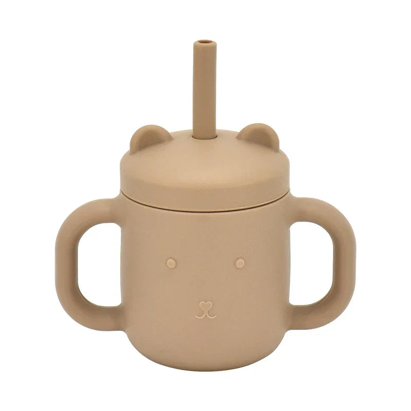 Baby Silicone Sippy Cups BPA-Free Portable Storage Snack