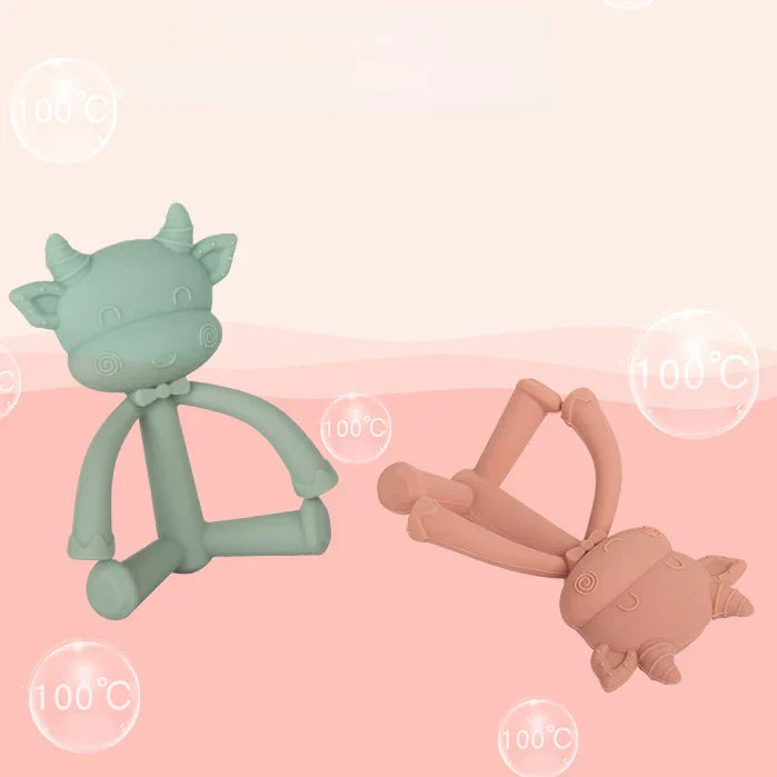 Baby Silicone Training Toothbrush BPA Free Safe Toddle