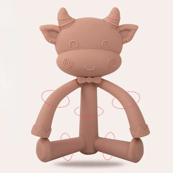 Baby Silicone Training Toothbrush BPA Free Safe Toddle