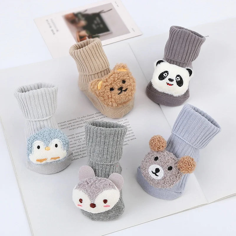 Baby Socks Newborn Infant Cute Cartoon Cotton Socks