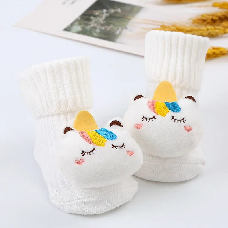 Baby Socks Newborn Infant Cute Cartoon Cotton Socks