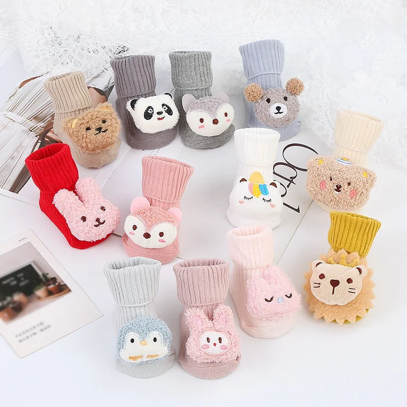 Baby Socks Newborn Infant Cute Cartoon Cotton Socks