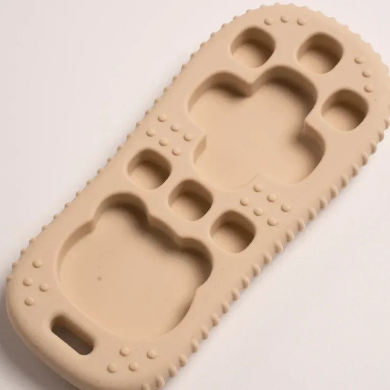 Baby Soft Silicone Remote Control Teether Food Grade