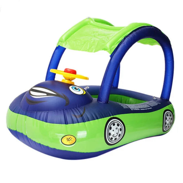 Baby Swim Ring Sunshade Steering Wheel Floating Summer