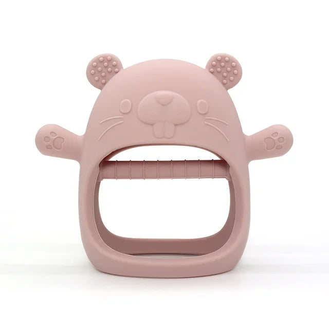 Baby Teether Gloves Kids Teething Silicone Dental Care