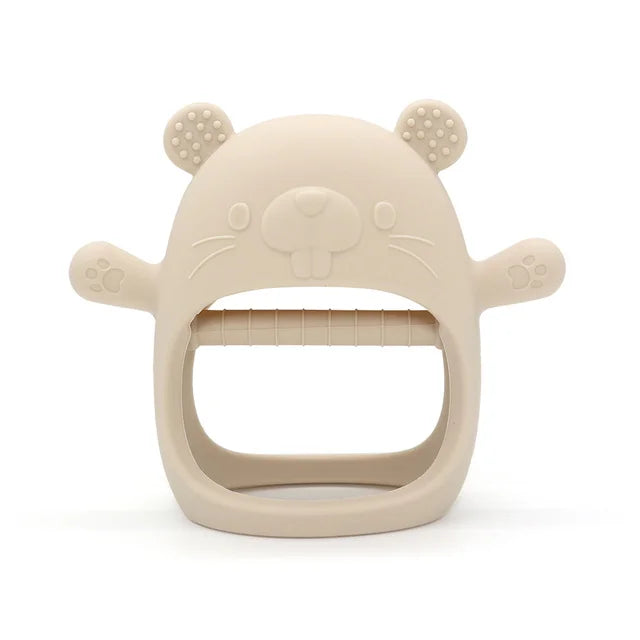 Baby Teether Gloves Kids Teething Silicone Dental Care