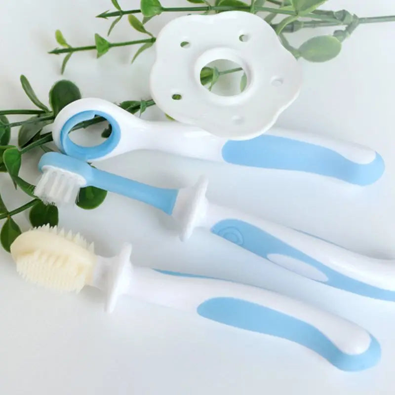 Baby Toothbrush Training Safety Cover Soft Healthy Teether