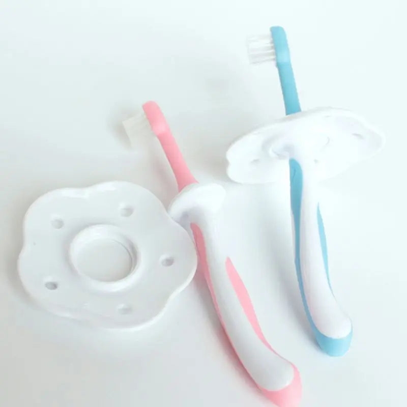 Baby Toothbrush Training Safety Cover Soft Healthy Teether
