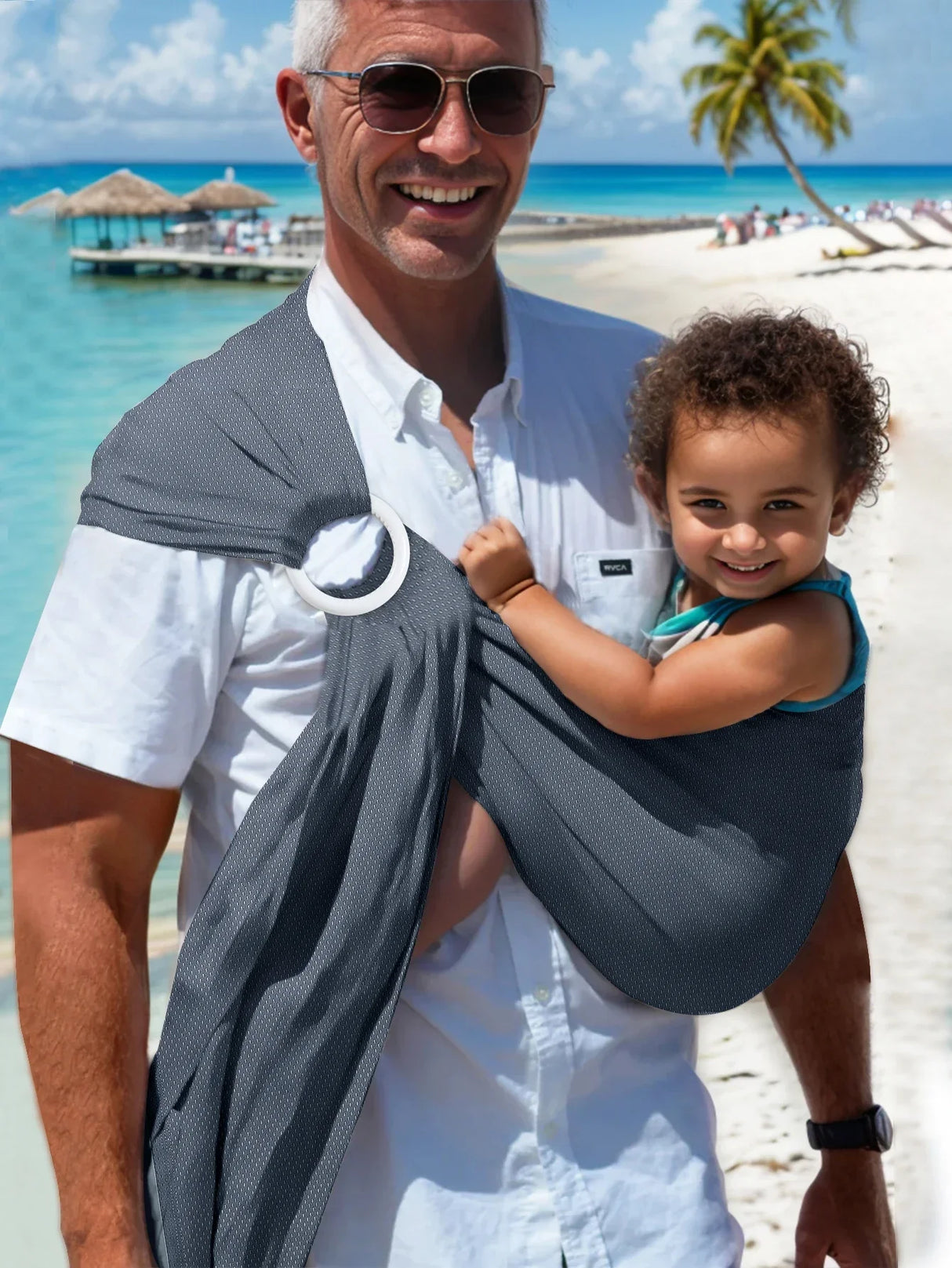 Baby Water Ring Sling Carrier | Lightweight Breathable