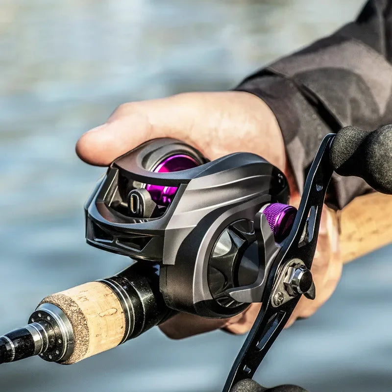 Baitcasting Reel 7.2:1 High Speed Long Shoot Prevent