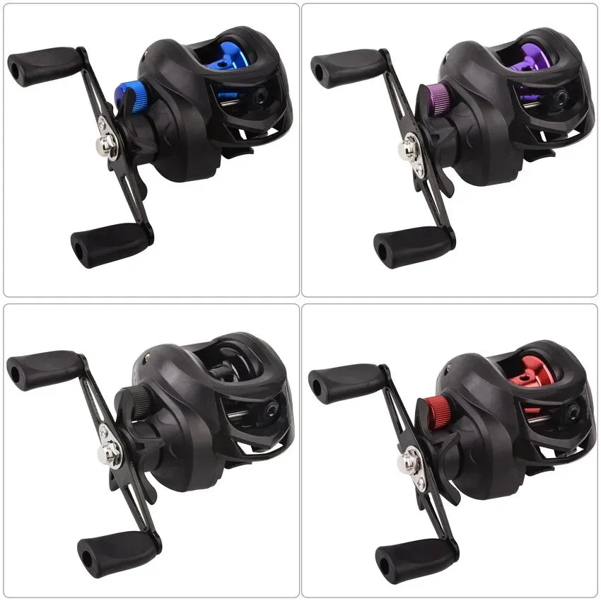 Baitcasting Reel 7.2:1 High Speed Long Shoot Prevent