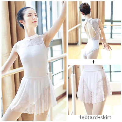 Ballet Leotards for Women Swimsuit for Dancing Lace