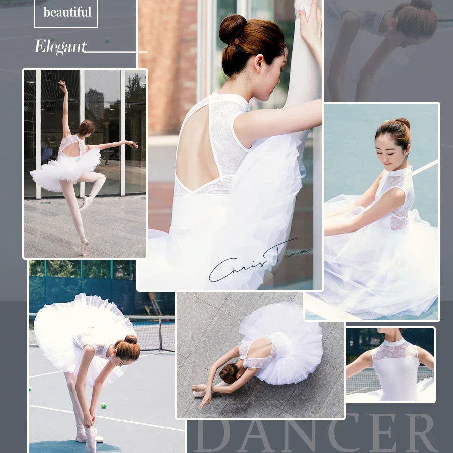 Ballet Leotards for Women Swimsuit for Dancing Lace