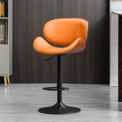 Bar chair modern simple home back high stool