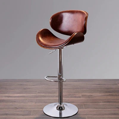 Bar chair modern simple home back high stool