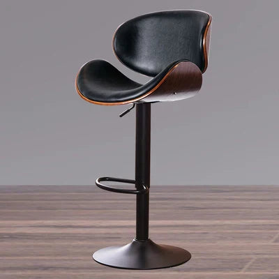 Bar chair modern simple home back high stool