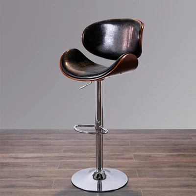 Bar chair modern simple home back high stool