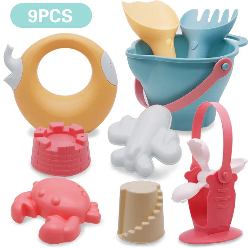 Beach Toys Kids 5-17pcs Baby Beach Game Toys