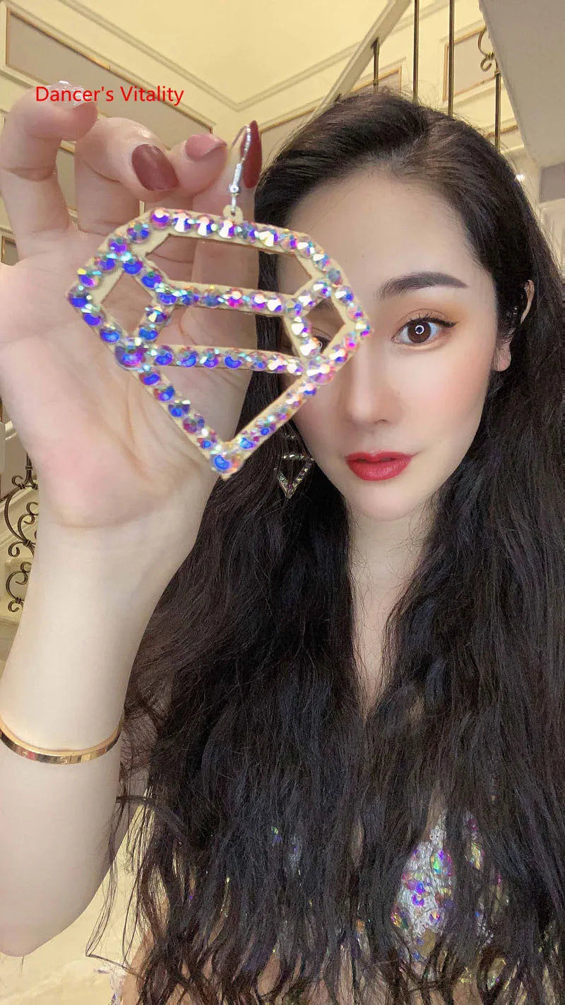 Belly Dance Accessory for Women Children Bellydancing Earrings