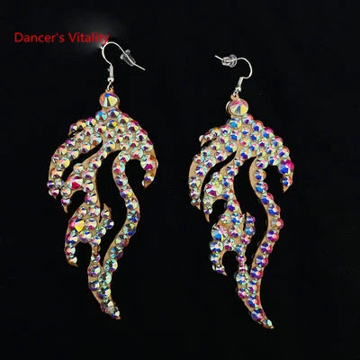 Belly Dance Accessory for Women Children Bellydancing Earrings