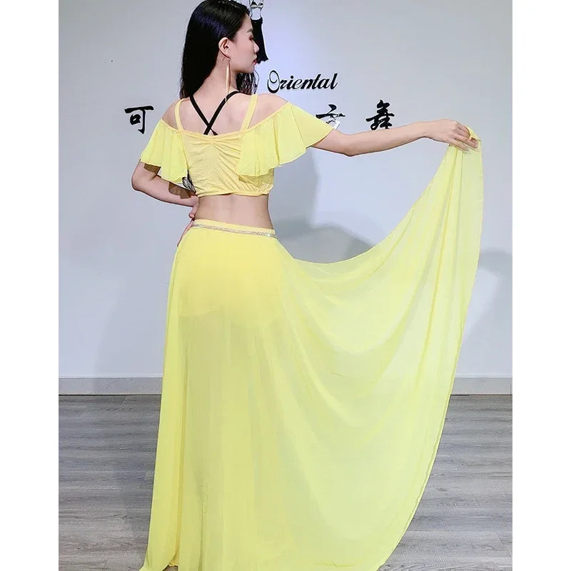 Belly Dance Clothing Dancer Women's Set Oriental Adult