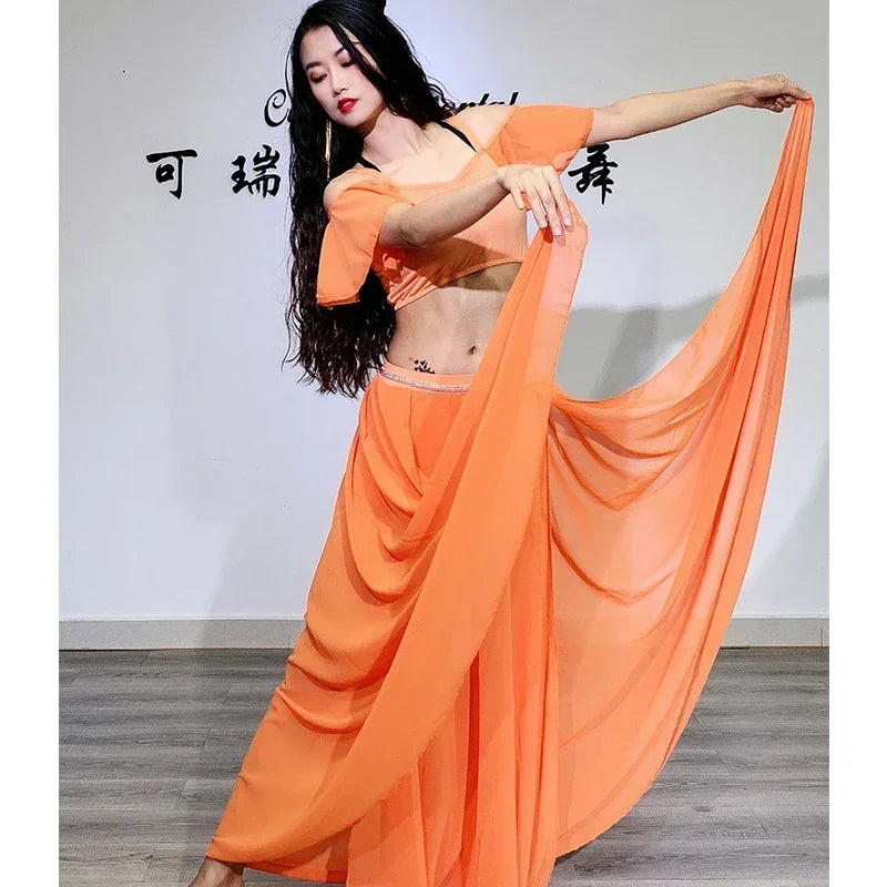 Belly Dance Clothing Dancer Women's Set Oriental Adult