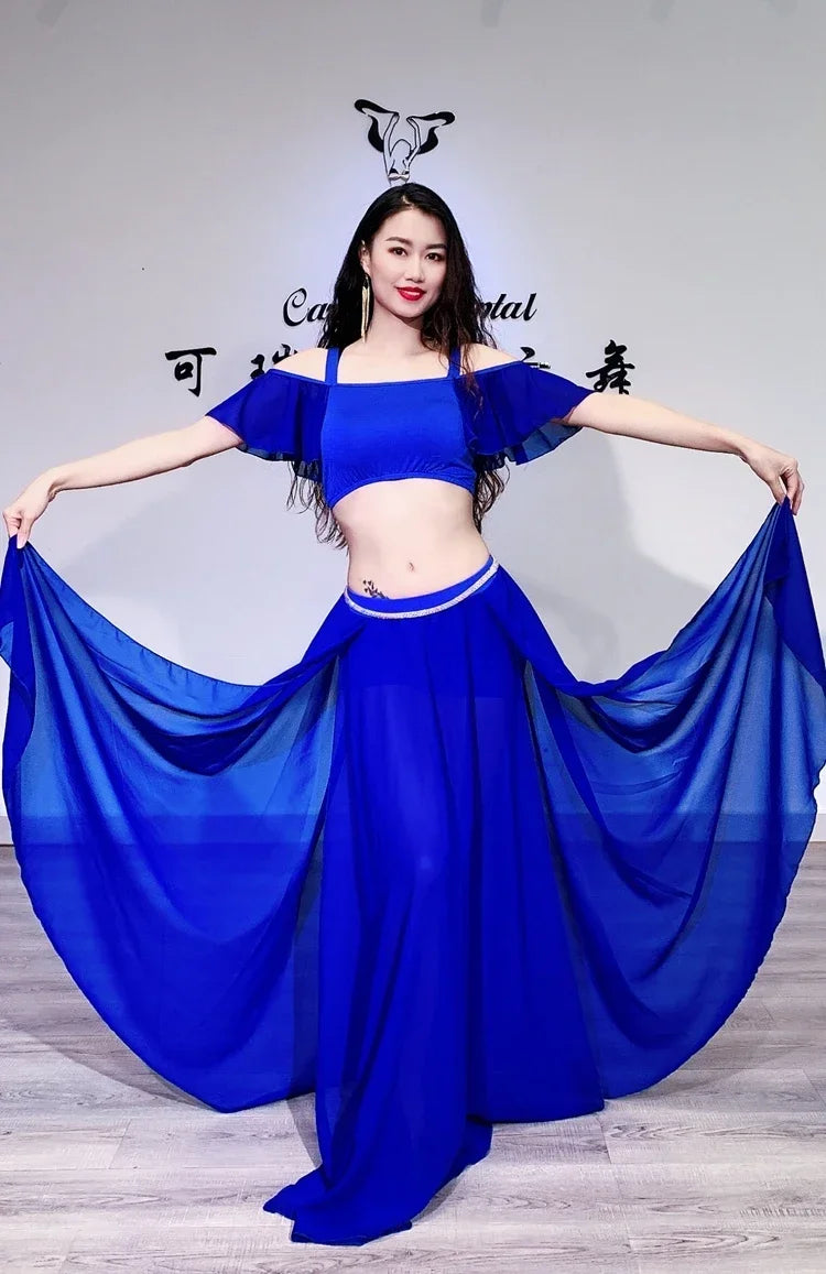 Belly Dance Clothing Dancer Women's Set Oriental Adult